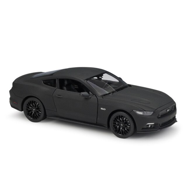 Welly MOQ Ford Mustang GT 2015 (matt black) 1:24