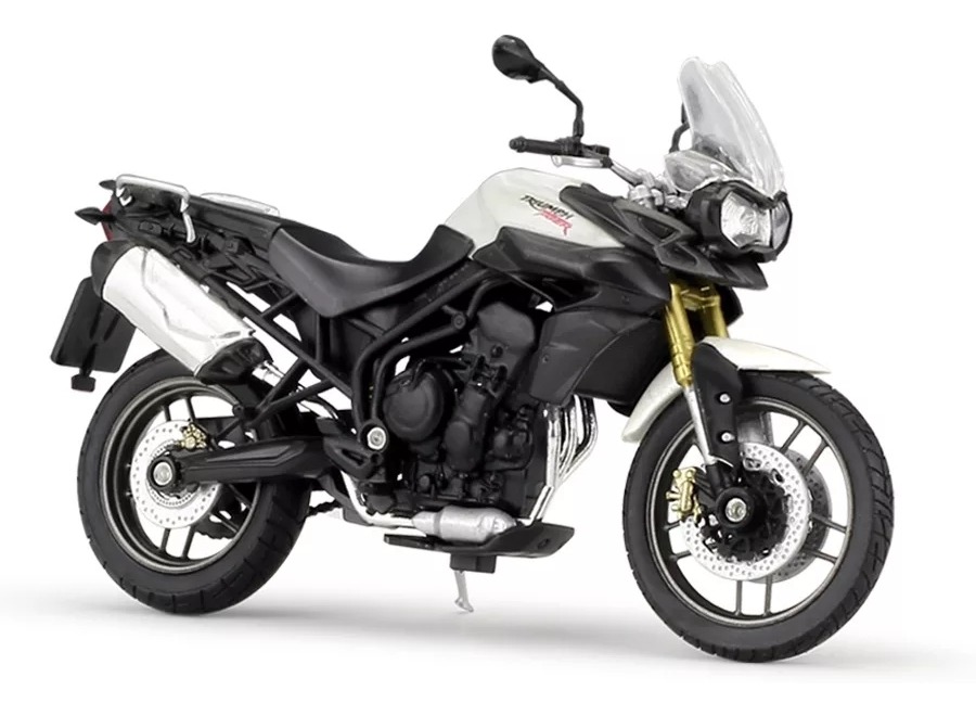 Welly Triumph Tiger 800 (white) 1:18