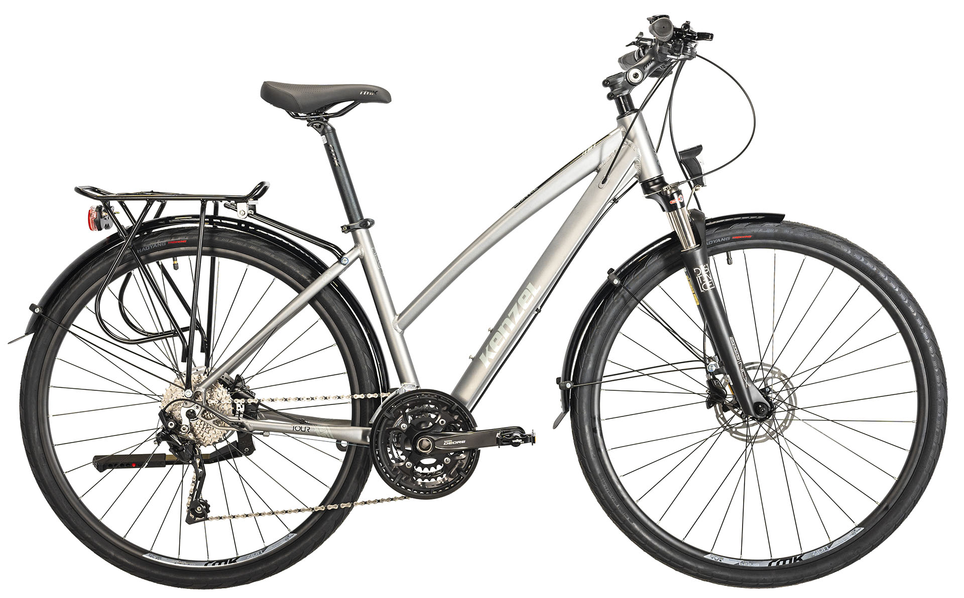 Kenzel Dámské trekové kolo Distance TR 400 woman 2026 metalické (rám. 44)