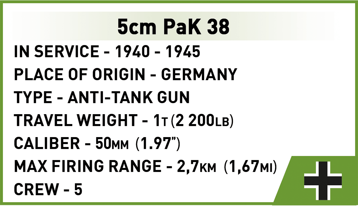 Cobi 3131 II WW German tank destroyer Sd.Kfz. 139 MARDER III, 1:35, 486 kostek