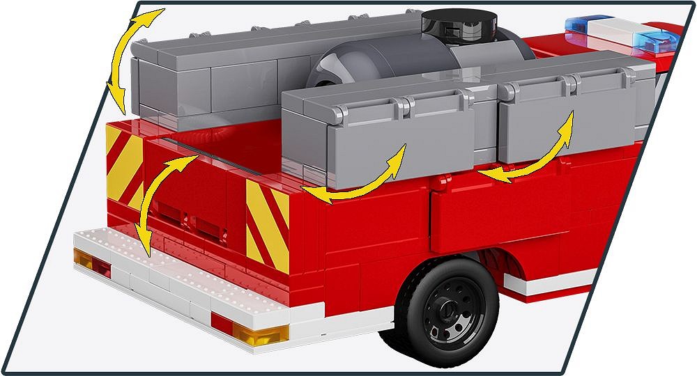 Cobi 24612 RAM 3500 Hasiči, 1:35, 358 kostek