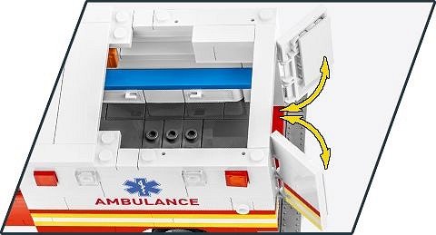 Cobi 24609 RAM 3500 Ambulance, 1:35, 295 kostek