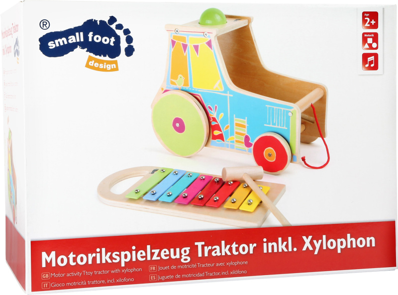 Small Foot Traktor s Xylofonem