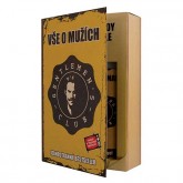 Bohemia Gifts Dárkové balení kosmetiky, Kniha pro gentlemana