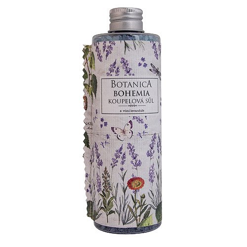Botanica Bohemia koupelová sůl 320 g - levandule
