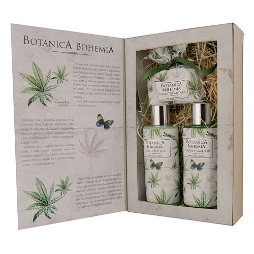 Botanica sada gel 200ml, šampon 200ml a mýdlo 100g