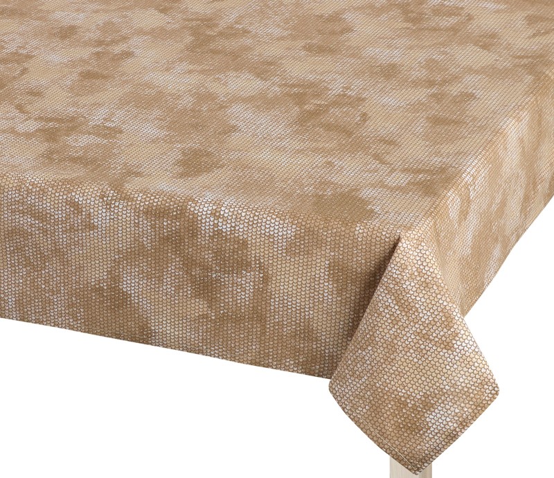 Bellatex Ubrus ADÉLA, Hadí kůže hnědá - 100x100cm