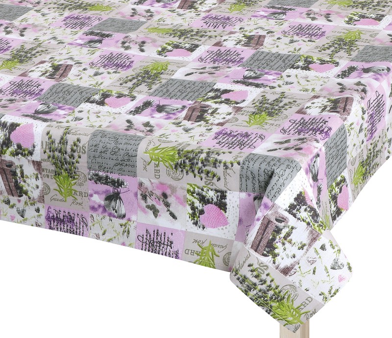 Bellatex Ubrus ADÉLA, Patchwork lila - 50x50cm
