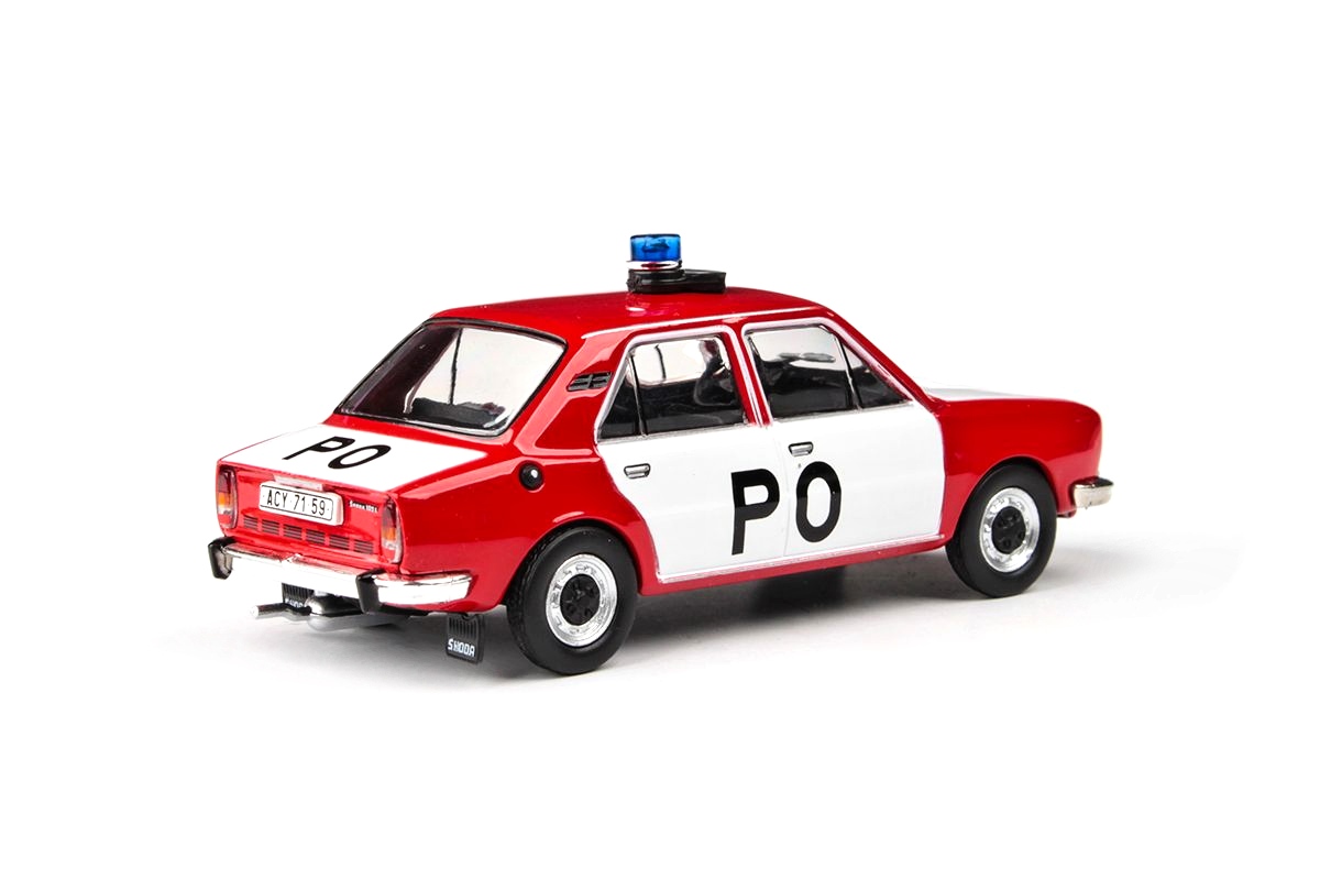 Abrex Škoda 105L (1977) Požární Ochrana 1:43