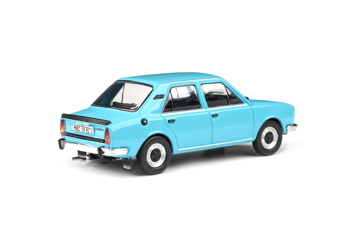 Abrex Škoda 120L (1982) Modrá Světlá 1:43