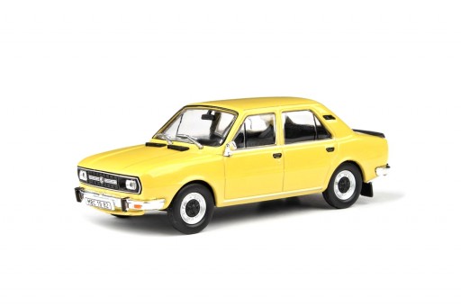 Abrex Škoda 120L (1982) Žlutá Kanárková 1:43