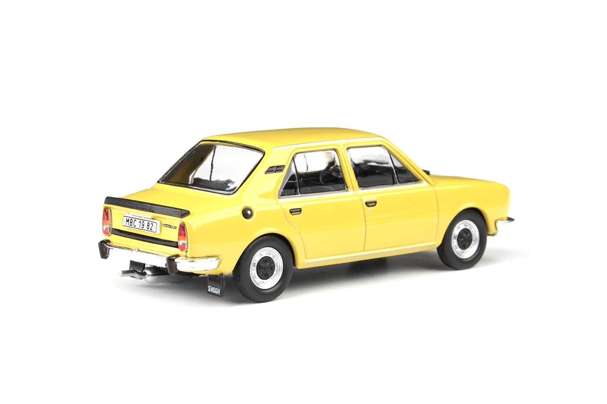 Abrex Škoda 120L (1982) Žlutá Kanárková 1:43