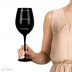 diVinto Slavnostní obří sklenice na víno, 870 ml., Who cares Black
