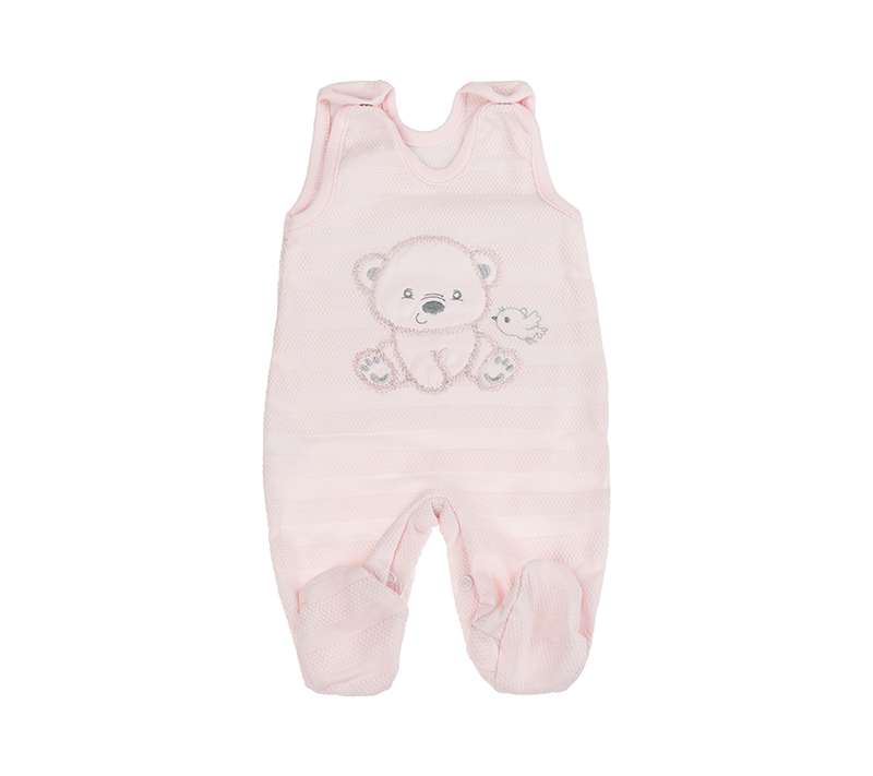 Bellatex Kojenecká soupravička New Baby Sweet Bear růžová - vel. 62 (3-6m)