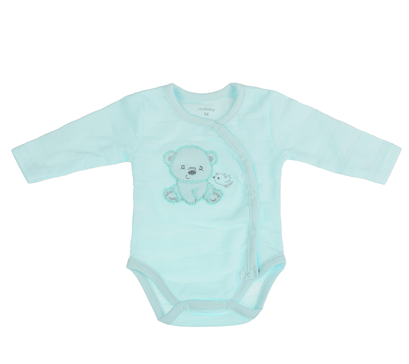 Bellatex Kojenecká soupravička New Baby Sweet Bear modrá - vel. 62 (3-6m)