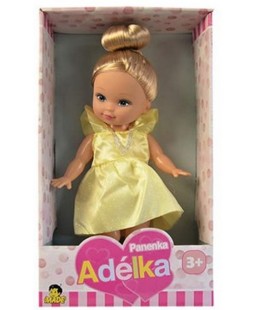 Made Panenka Adélka 27cm, žluté šaty