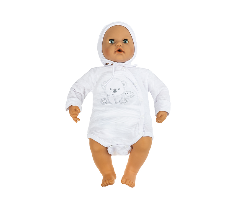 Bellatex Kojenecká soupravička New Baby Sweet Bear bílá - vel. 62 (3-6m)