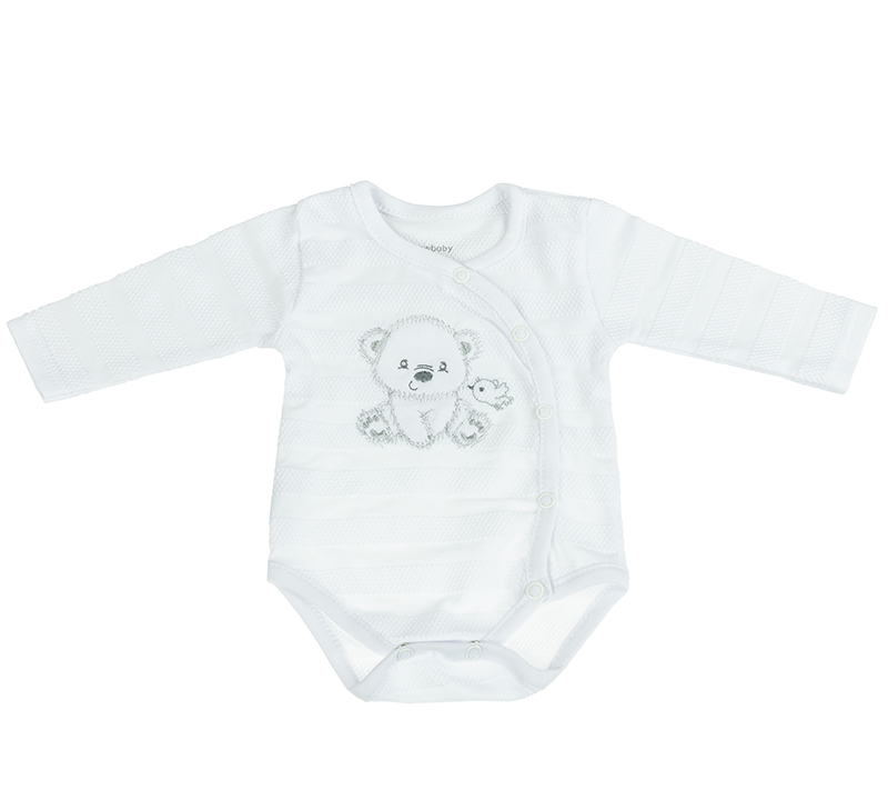 Bellatex Kojenecká soupravička New Baby Sweet Bear bílá - vel. 62 (3-6m)