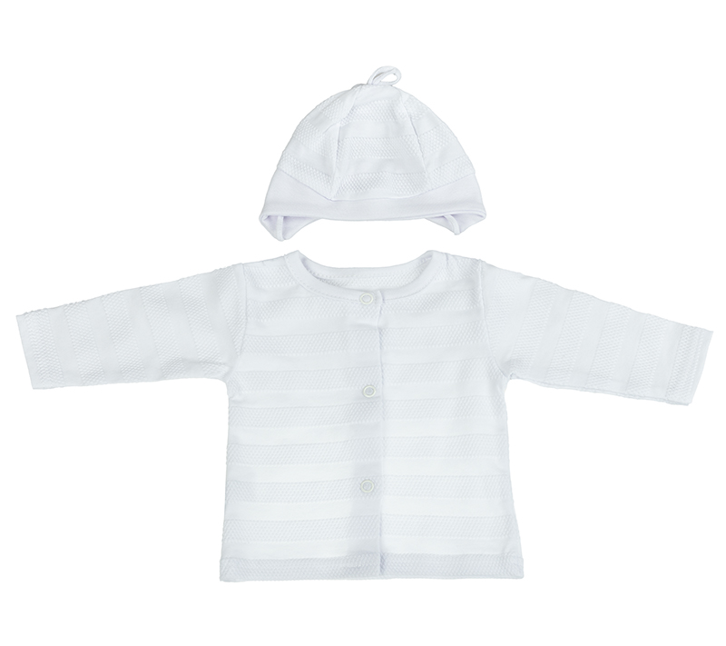 Bellatex Kojenecká soupravička New Baby Sweet Bear bílá - vel. 62 (3-6m)