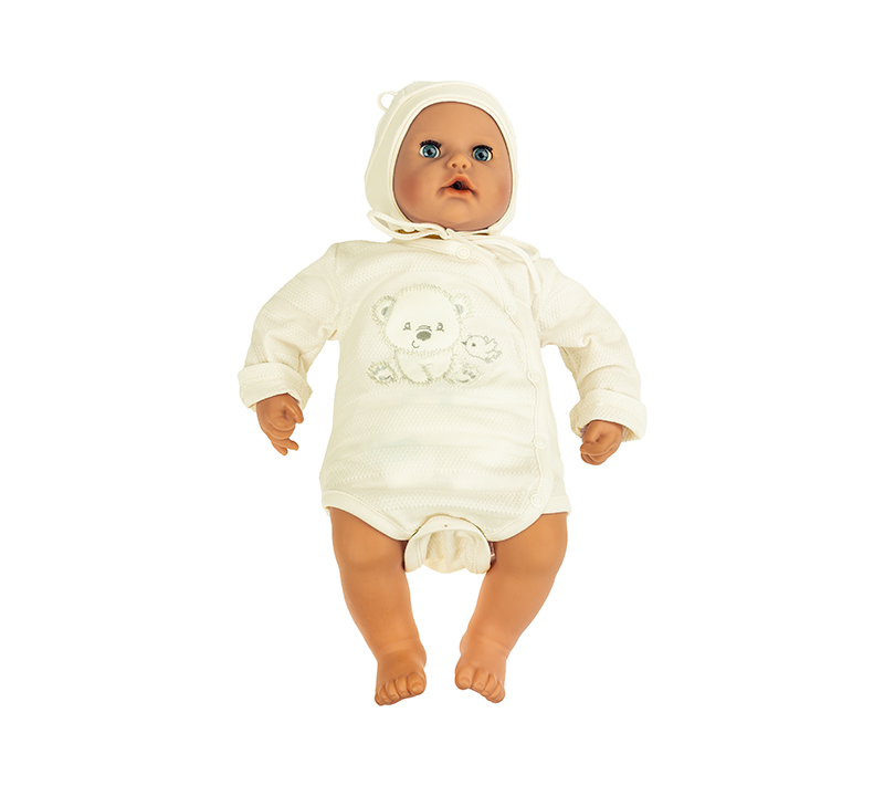Bellatex Kojenecká soupravička New Baby Sweet Bear béžová - vel. 62 (3-6m)