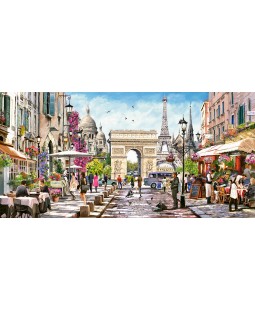 Castorland puzzle 4000 dílků  -  Pamětihodnosti Paříže