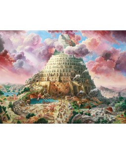 Castorland puzzle 3000 dílků  -  Babylonská věž