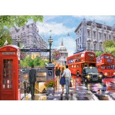 Castorland puzzle 2000 dílků - Jaro v Londýně