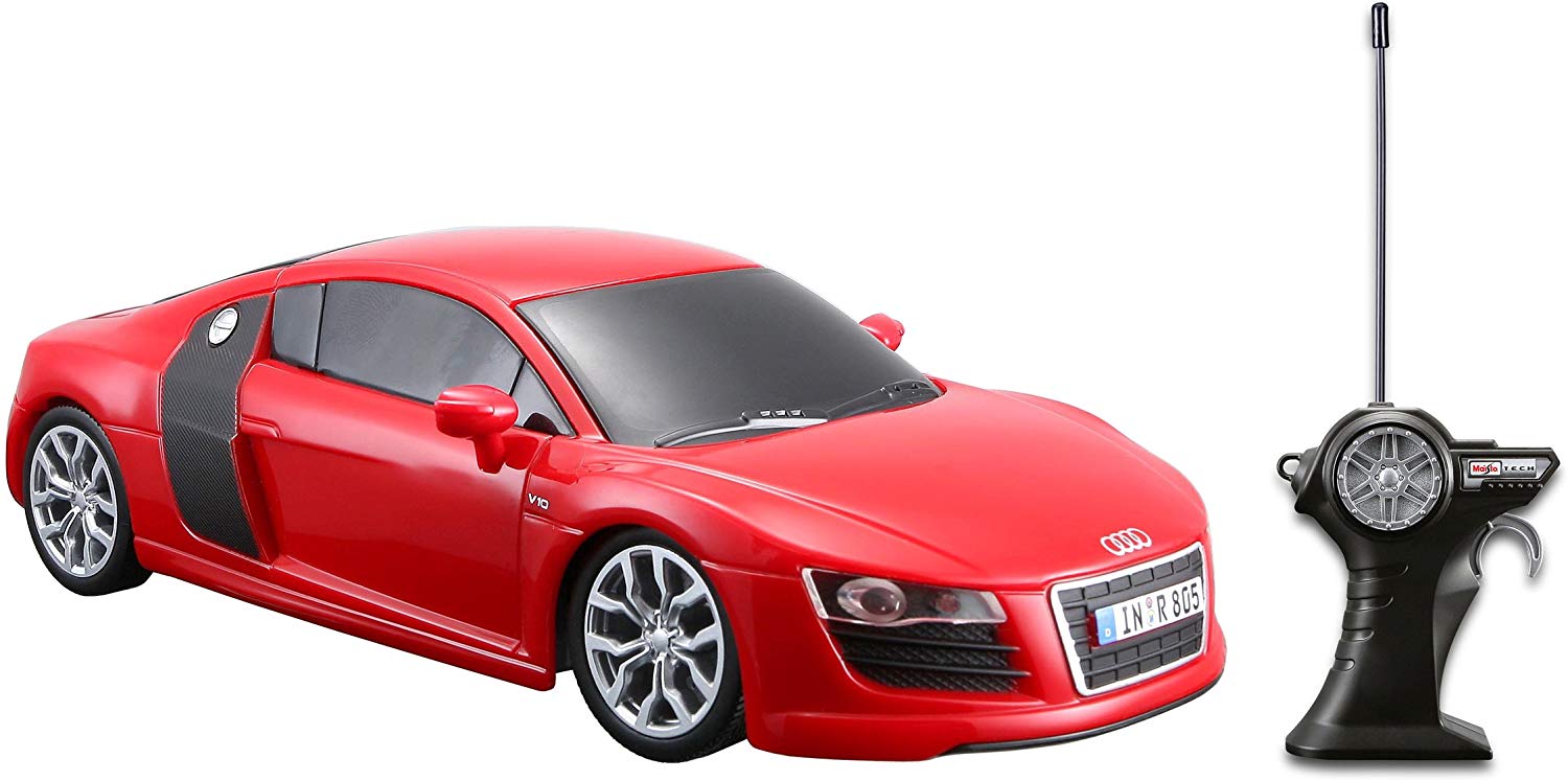 Maisto RC Audi R8 V10 (2009) Červené 1:24