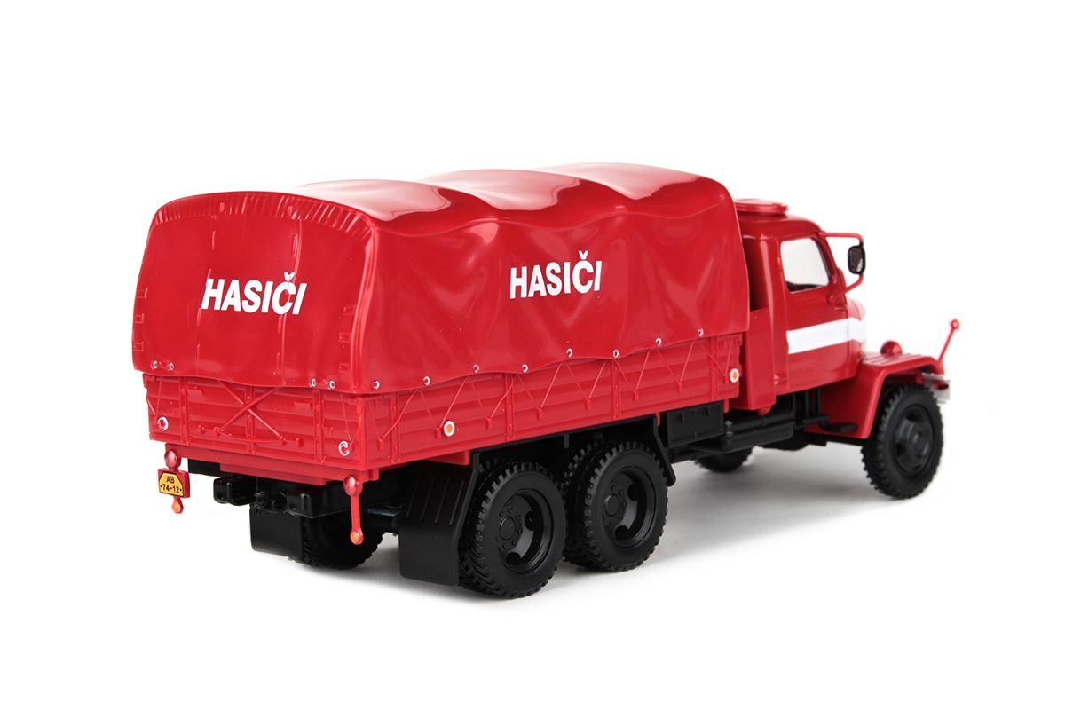 Abrex Praga V3S Valník s Plachtou (1967) Hasiči 1:43