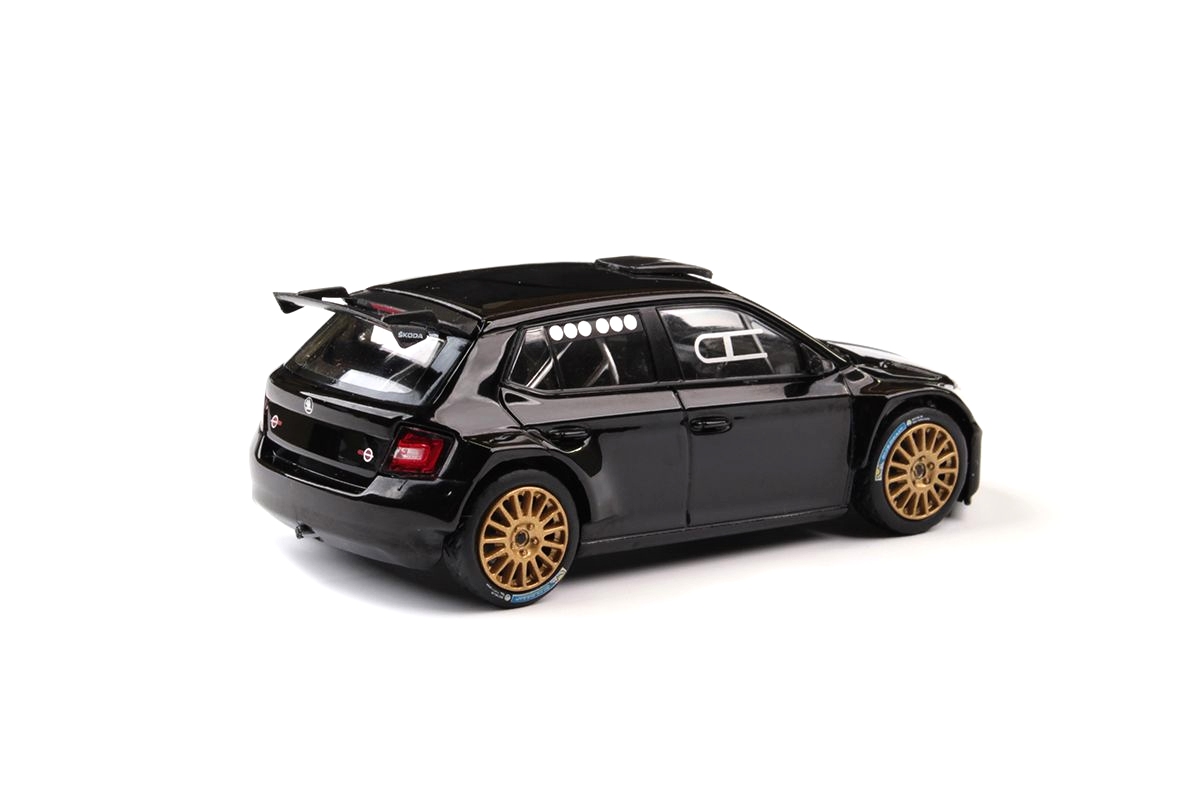 Škoda Fabia III R5 (2015) Černá 1:43