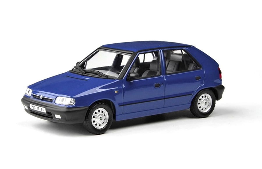 Abrex Škoda Felicia (1994) Modrá Arktická 1:43