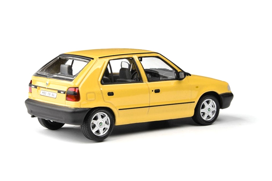 Abrex Škoda Felicia (1994) Žlutá Pastelová 1:43