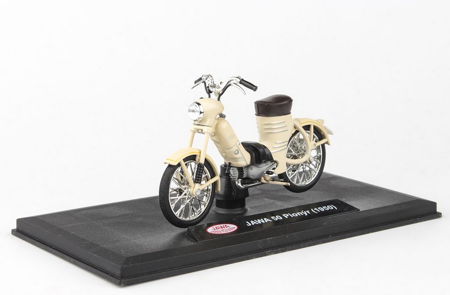 Jawa 50 Pionýr Pařez (1950) Slonová Kost 1:18