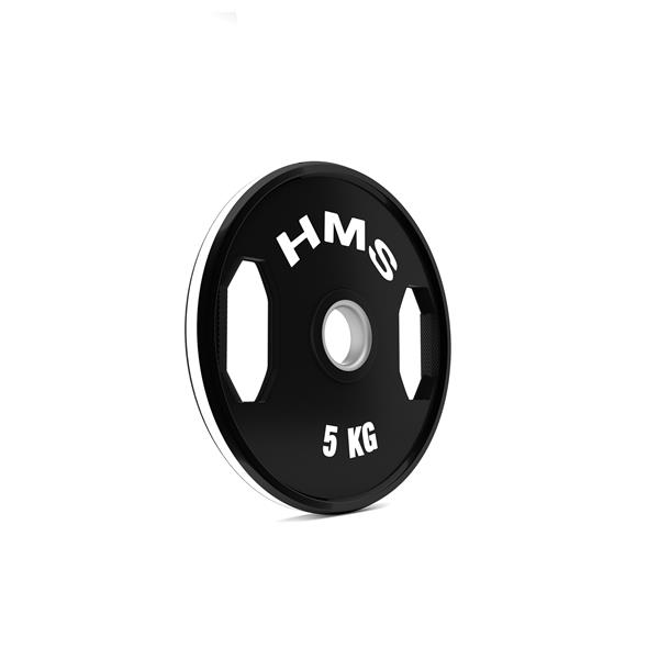 Sada pogumovaných olympijských kotoučů HMS TOG05, 2x5 kg