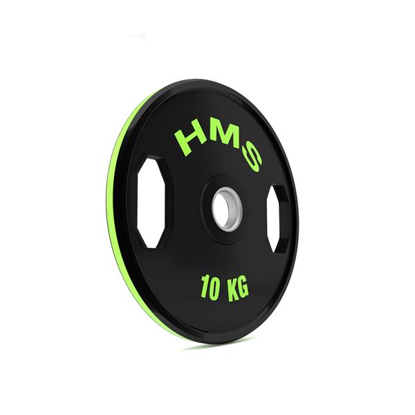 Sada pogumovaných olympijských kotoučů HMS TOG10, 2x10 kg