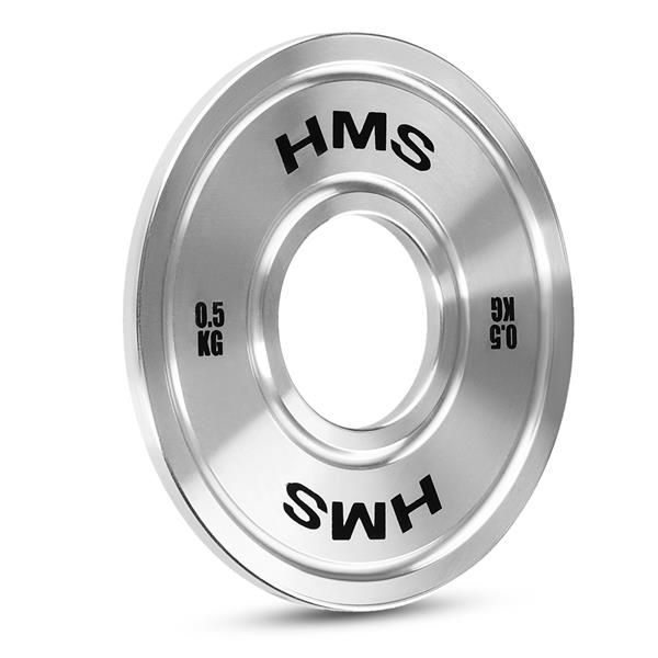 Ocelový olympijský kotouč HMS TOS05 0,5 kg