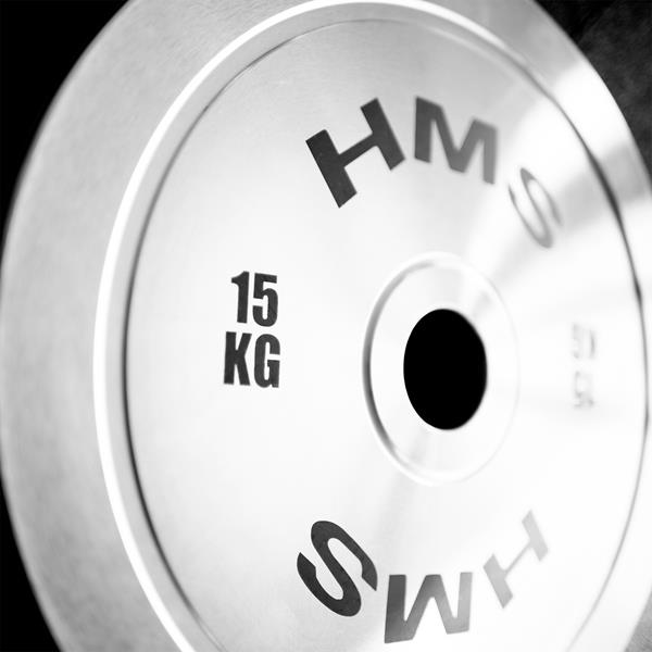 Ocelový olympijský kotouč HMS TOS150, 15 kg
