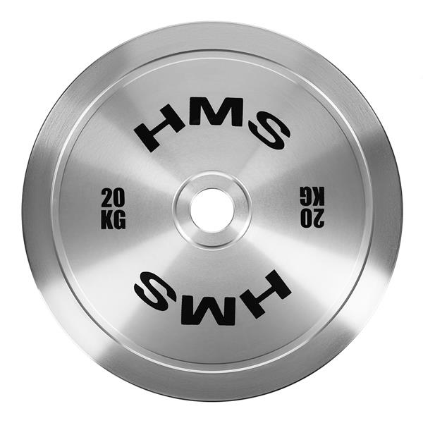 Ocelový olympijský kotouč HMS TOS200, 20 kg