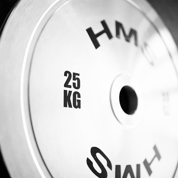 Ocelový olympijský kotouč HMS TOS250, 25 kg