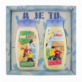 Sada Pat a Mat gel 250ml a šampon 250ml - truhláři
