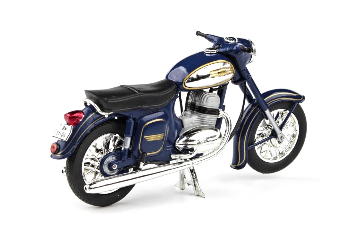 Jawa 350 Kývačka Automatic (1966) Modrá Kobaltová 1:18