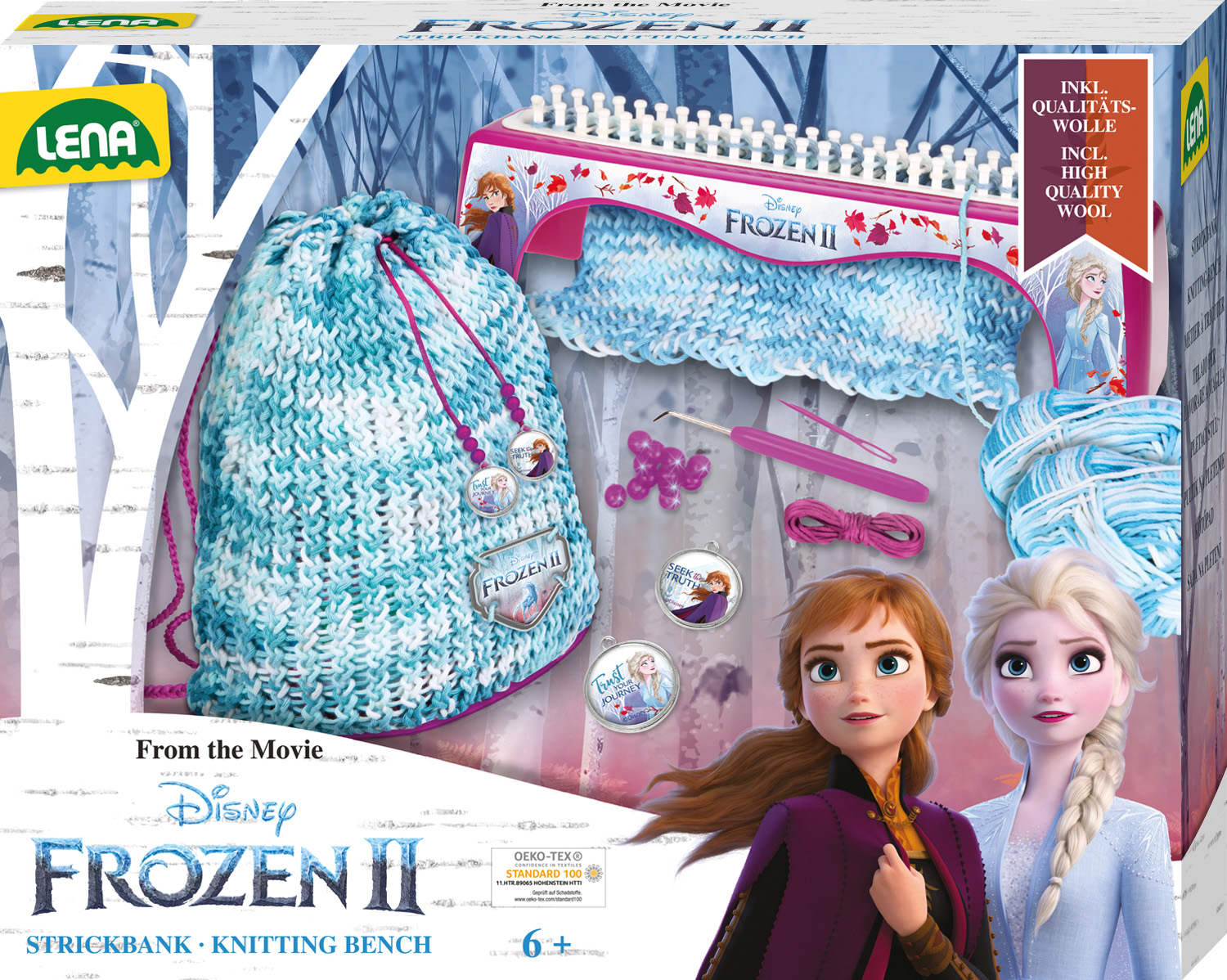 Lena Pletací stůl Disney Frozen