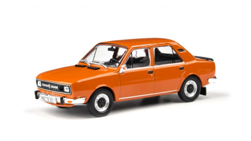 Abrex Škoda 120L (1982) Oranžová Brilantní 1:43