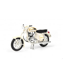 Jawa 350 Kývačka Automatic (1966) Bílá 1:18