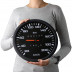 Froster Speedometer nástěnné hodiny, průměr 30 cm