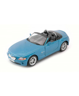 Welly BMW Z4 convertible, Modré 1:34-39