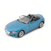 Welly BMW Z4 convertible, Modré 1:34-39