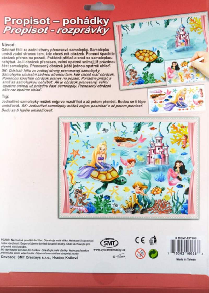 ArtLover Propisot pohádky - Malá mořská víla