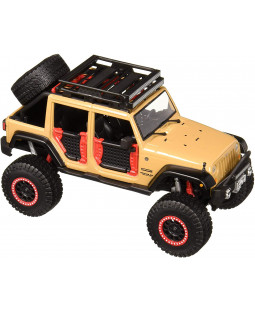 Maisto Jeep Wrangler Unlimited Off-Road, Hnědý 1:24