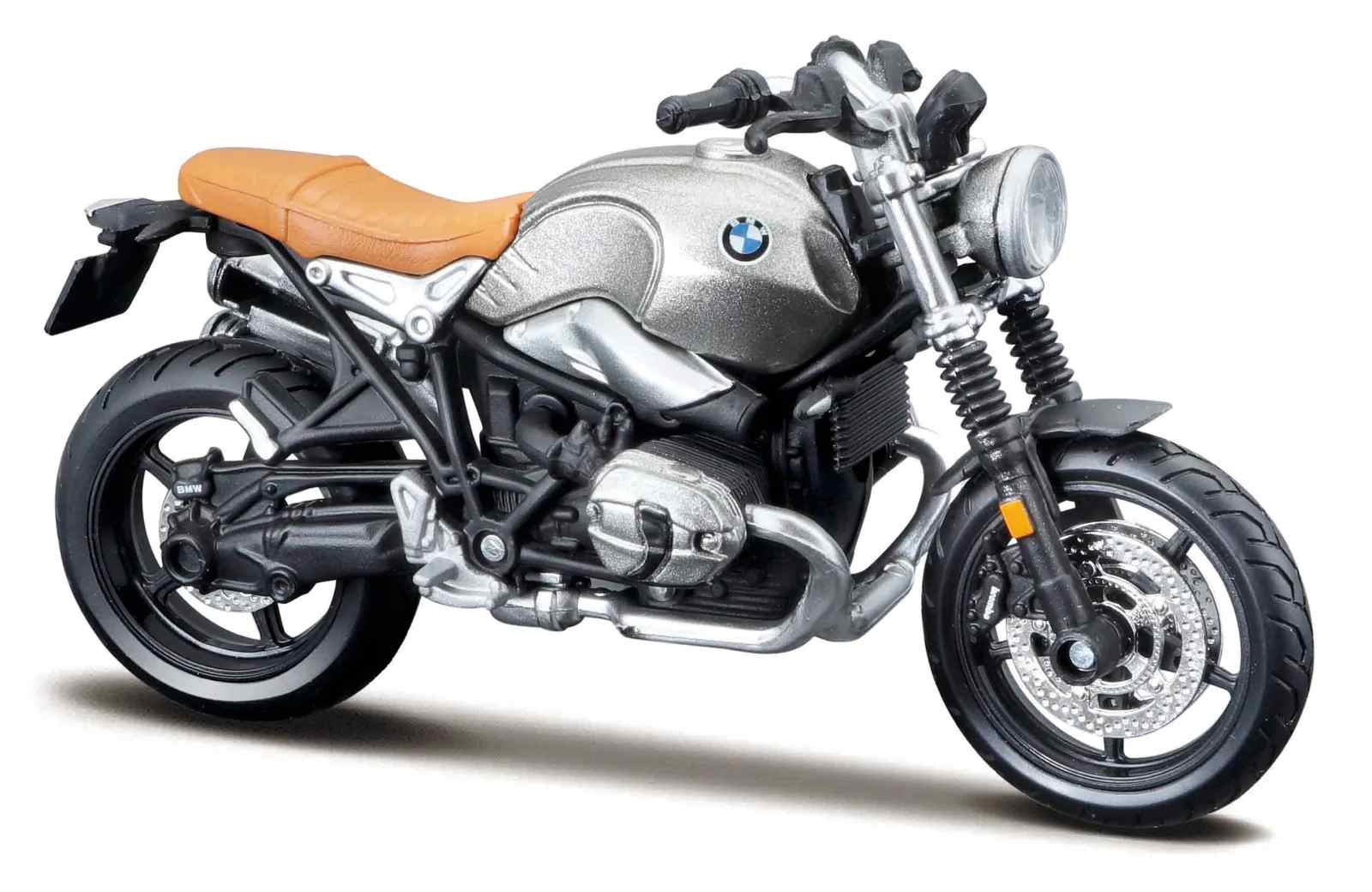 Maisto BMW R NineT Scrambler, Šedá 1:18